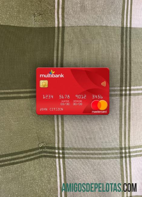 Panamá Multibank Mastercard Photolook Front exemplo